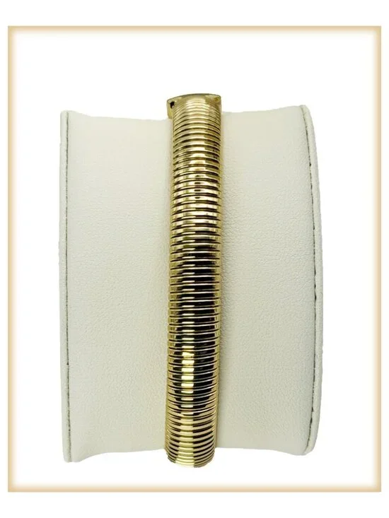 Anne Klein Quartz Gold Dial Ladies Diamond Watch and Bracelet - Picture 3 of 5